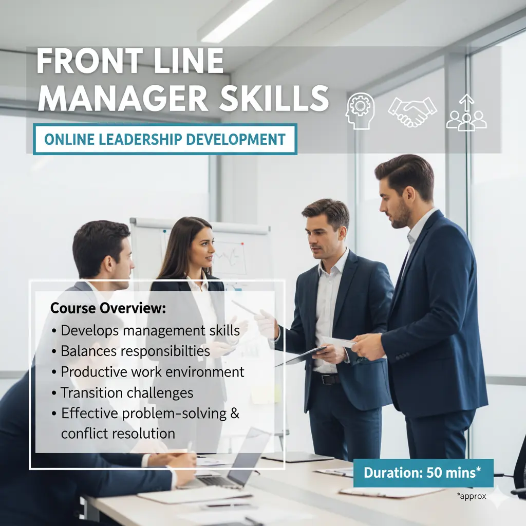 Front Line Manager Skills – Online Leadership Course